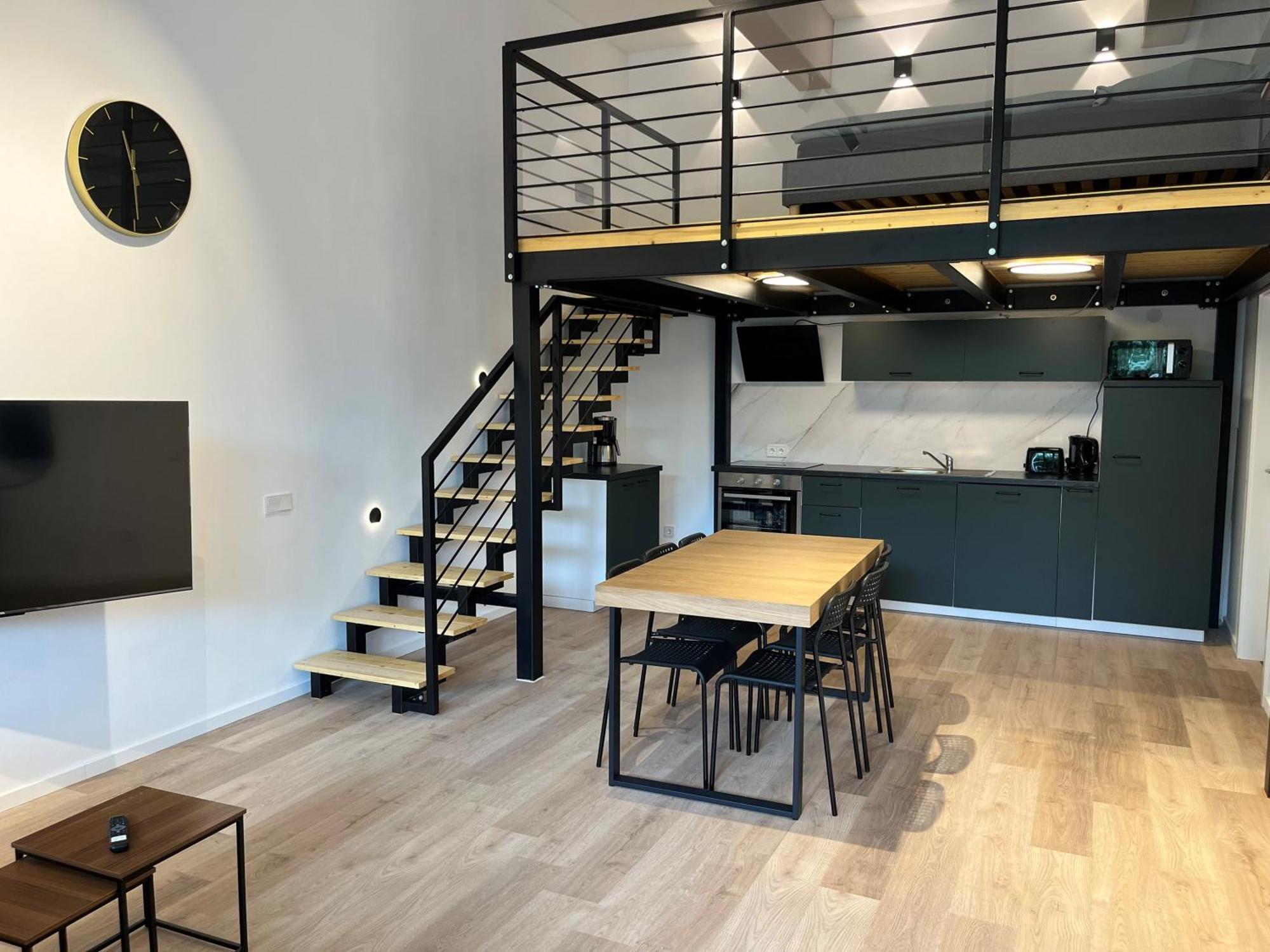شقة Loft Neunkirchen La المظهر الخارجي الصورة